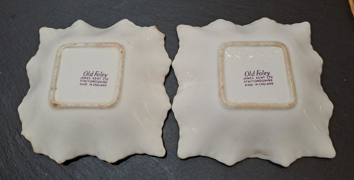 Vintage Old Foley trinket dish James Kent