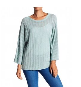 Zadig & Voltaire Flint Metallic Pointelle Jumper - Mint Colour - Size M