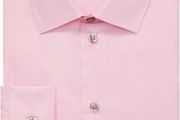 Kenneth Cole Men's Regular Fit Solid Classic Shirt 32LG050, S
