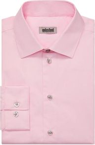 Kenneth Cole Men's Regular Fit Solid Classic Shirt 32LG050, S