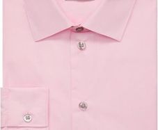 Kenneth Cole Men's Regular Fit Solid Classic Shirt 32LG050, S