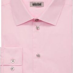 Kenneth Cole Men's Regular Fit Solid Classic Shirt 32LG050, S
