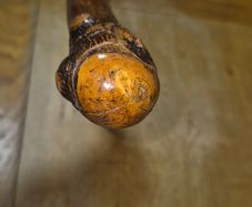 Vintage Handcrafted Irish Blackthorn Shillelagh  50+ Years Old