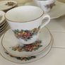 21 piece bone china tea set vintage royal stuart Image 2