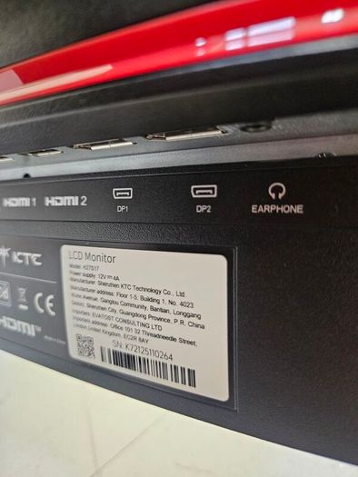 KTC Curved Gaming Monitor H27S17 27"