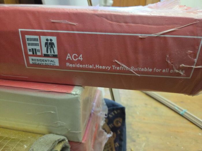 17  Sq. Yd/14m2 AC4 Laminate & Acoustic Underlay