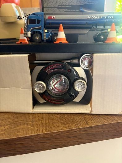 Micro Radio Controlled King Oil Tanker Truck.