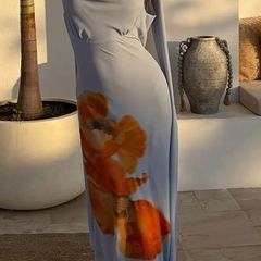 never fully dressed maxi wedding guest dress