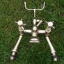 Vintage Gold Color Brass Bathroom Bath Tub Mixer Tap Hand Shower Image 9