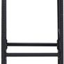 _Garden Bar Set 7-Piece with Cushions Counter Bar Counter Garden Counter Bar Table Bar Stool Garden Furniture Poly Rattan Black Image 4