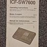 Sony ICF-SW7600 Multi-Band Radio, full set, perfect working order. Image 3