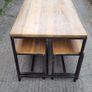 Bespoke Industrial Table and Benches Image 3