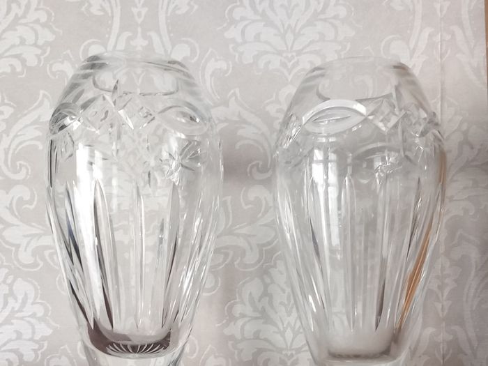 Waterford crystal vases.