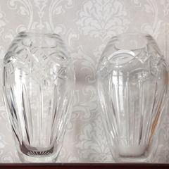 Waterford crystal vases.