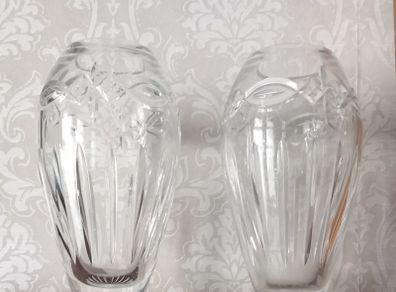 Waterford crystal vases.