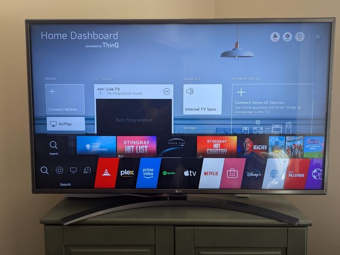 LG 43" Smart 4k TV