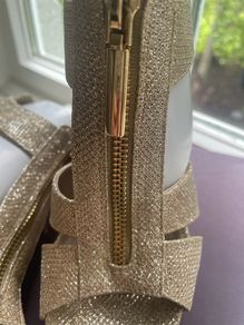 Carvel gold sandals UK37 size 4