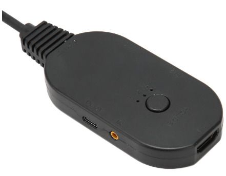 3 in 1 Output HD Multimedia Interface Switch, 3 Port Video Switch Quick Setup 4K 60Hz Plug and Play