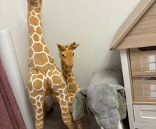 Nursery large plush toys