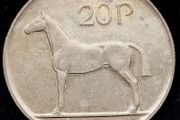 [#403] - Ireland 1994 | 20 Pence | Horse | KM.25 | UNC