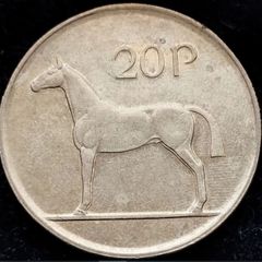 [#403] - Ireland 1994 | 20 Pence | Horse | KM.25 | UNC