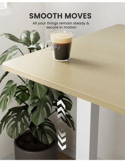 Electric Standing Desk Height Adjustable 120 x 60 cm