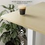 Electric Standing Desk Height Adjustable 120 x 60 cm Image 3