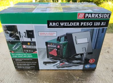 Parkside arc welder type PESG 120A1, 240v