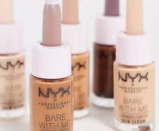 NYX Bare With Me Luminous Tinted Skin Serum Sheer Coverage in shade Medium - New / Boxed