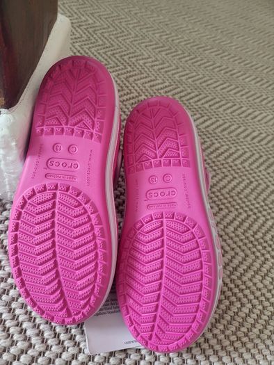 Girls Crocs pink bayaband