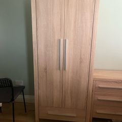 wardrobe. Chest of drawers and bedside table