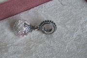 Pandora moon and star faceted dangle charm,perfect condition