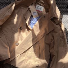 Scotch & Soda SHORT TRENCHCOAT - Summer jacket - desert