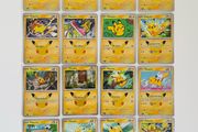 Pokemon 30th Anniversary TCG Pikachu Cards Lot English