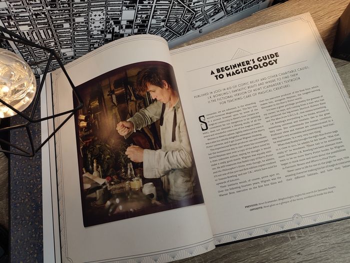 Inside the Magic: The Making of Fantastic Beasts and Where to Find Them ! Hardcover ! 2016 ! by Harper Collins ! Harry Potter !