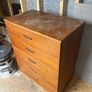 hardwood chest of drawers Image 2