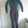 Womens Decathlon Subea SCD 500 7.5mm Diving Wetsuit with Hood Size S Image 2