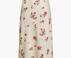 French connection midi slip dress