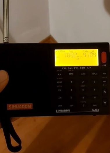 Sihuadon D-808 Portable Digital Radio FM stereo/ SW / MW / LW SSB RDS Air Band Multi Band Radio New