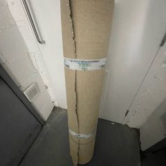 Carpet off-cut Beige/Cream color 480cm long x 116cm wide