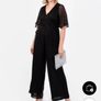 Bnwt Next Black chiffon Jumpsuit Image 2
