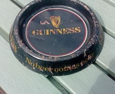 Guinness Tin ashtray