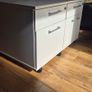 Pair of White IKEA Office Image 3