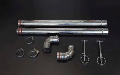 Grant 2m adjustable plume diverter kit & 2 Grant 45 elbows