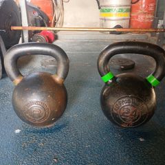 2 x 24KG Kettlebells