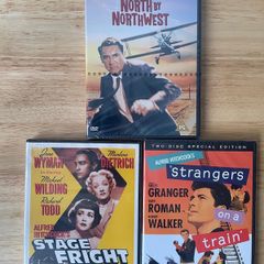 Alfred Hitcock DVDs -classic movie bundle -3 brand New