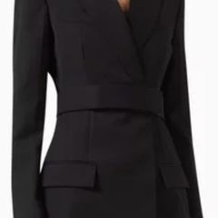 Te Kooples black blazer mini dress