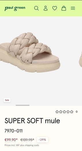 Paul Greene Mule Sandals