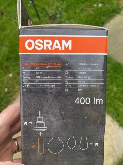 osram led vintage 1906
