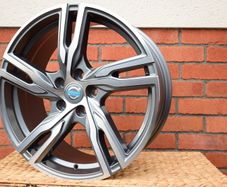 18" XC90 Type Black Alloy Wheels Ford Peugeot Renault Volvo 5x108